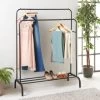 Spaceways Double Garment Rail With Rack
