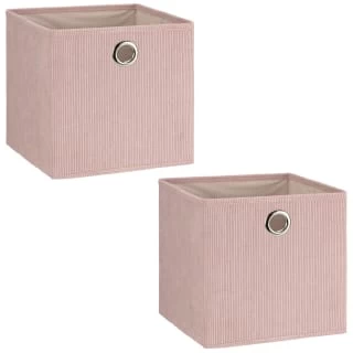 Lokken Cord Storage Cubes 2pk - Pink - Image 3