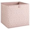 Lokken Printed Storage Cubes 2pk - Pink Diamond