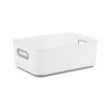 Anti Slip Medium Storage Box - White