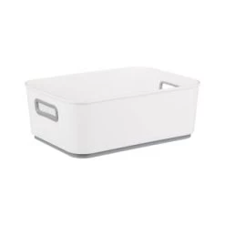 Anti Slip Medium Storage Box - White