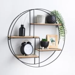 B&M Michigan Round Multi-Section Shelf