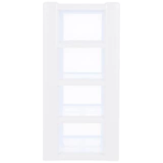 B&M White 4 Tier Drawers - Image 3