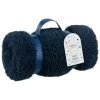 Simply Kids Teddy Throw - Navy